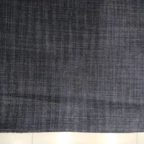 Terry Rayon Suiting Fabric, Color : Black