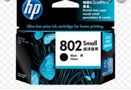 HP Ink Cartridge, Color : Black