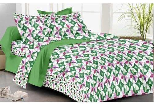 Jaipuri Cotton Bed Sheet, Color : Multi Colored