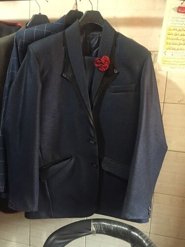 Plain Cotton Mens Party Wear Blazer, Feature : Exquisite Design, Highly Demanded