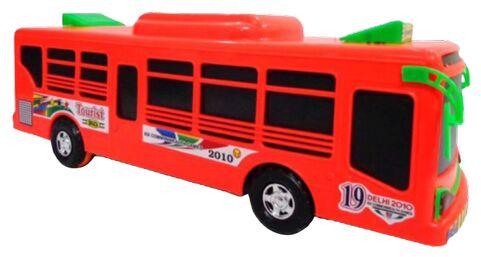 MM HI CLASS PLASTIC Tourist Bus Toy, Color : MULTI