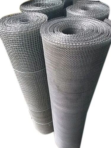 Mild Steel Welded Wire Mesh, Color : Silver