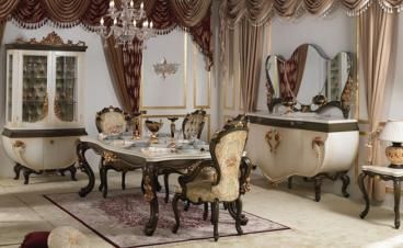 6 Seater Royal Dining Table Set, For Home, Feature : High Strength