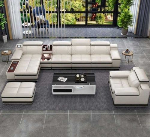 Luxury L Shaped Sofa Set, For Living Room, Feature : High Strength