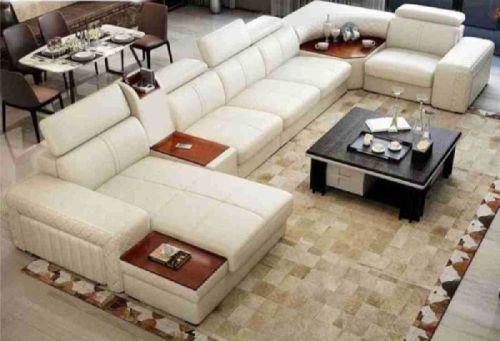 Luxury Modern U Shaped Sofa Set