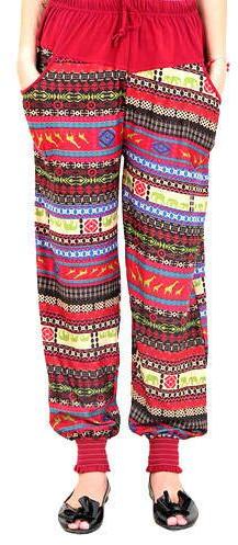 Ladies Printed Harem Pant, Occasion : Casual Wear