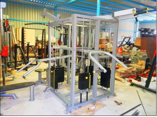 Black 9 Station Multi Gym Machine