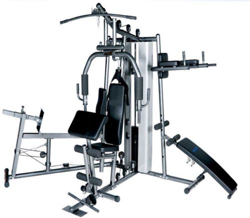 Black Rishi Fitness Manual Multi Home Gym Machine