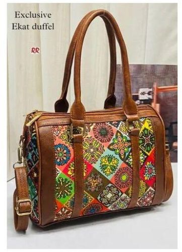 Ikkat Duffle Bags, Color : Multipal Color