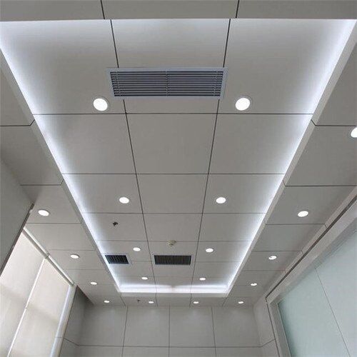 Gypsum Ceiling Tiles, Color : White