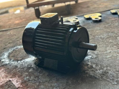 Black AC Electric Brake Motor, Power : 6-9kw