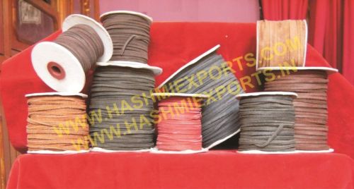 Flat Nubuck Suede Leather Cord