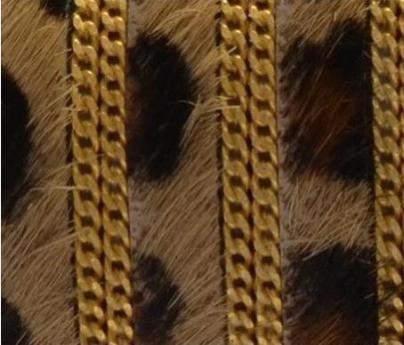 Hair On Braided Leather Cord, Technics : Machine Made