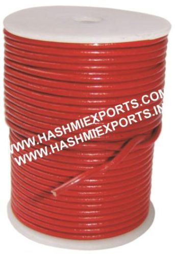 HASHMI EXPORTS HE-RLC-5 Round Leather Cord, Size : 2 MM