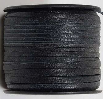 Nappa Leather Cord, For Clothing Use, Decoration Use, Technics : Machine Made