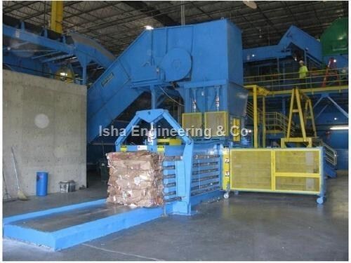 Mild Steel Paper Baling Press Machine, Working Pressure : 250 Bar