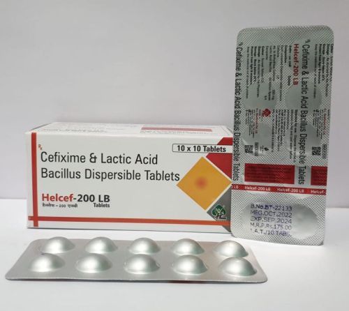 Cefixime Trihydrete With LBS Tablets, For Pharmaceuticals, Clinical, Hospital