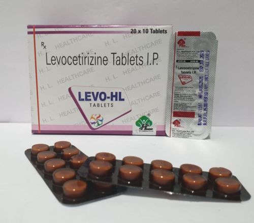 LEVO-HL Levocetirizine Tablets, Composition : Levocetrizine 5mg