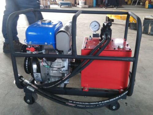 Gas Powered Hydraulic Compression Machine