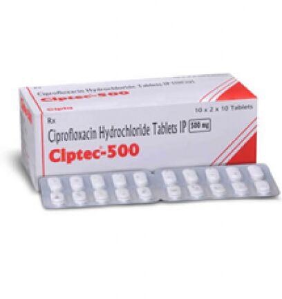 Ciptec-500 Tablets, Packaging Type : Blister