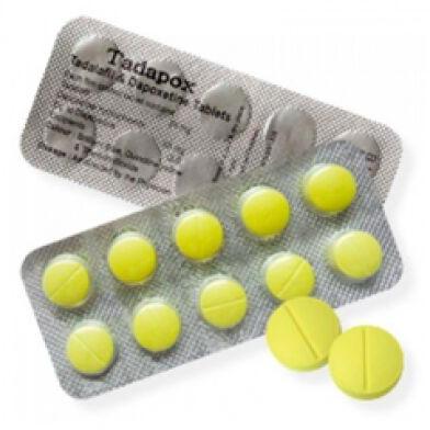 Tadapox Tablets, Packaging Type : Blister