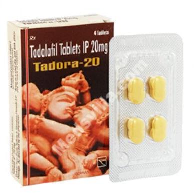 Tadora-20 Tablets, Packaging Type : Blister