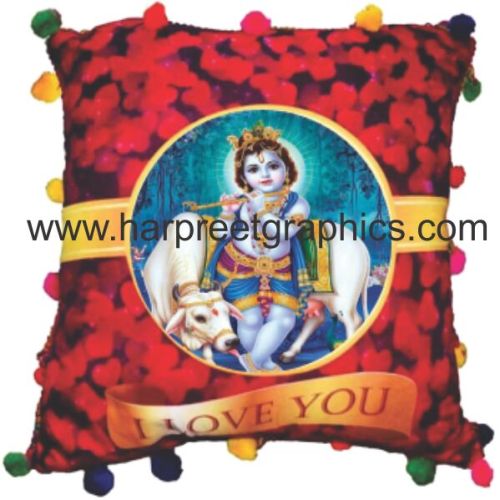 CUSTOMISED RED CUSHIONS