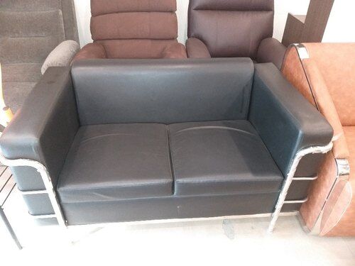 Vishal Interior Wood Office Sofa Set, Sofa Legs Material : Stainless Steel