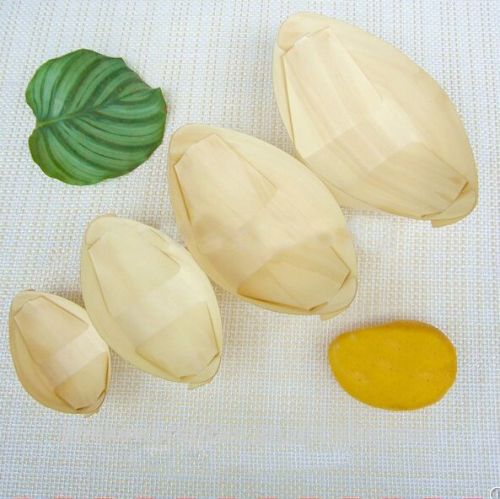 Birch wood Disposable Sweets Container, Brand Name : JFB for Food