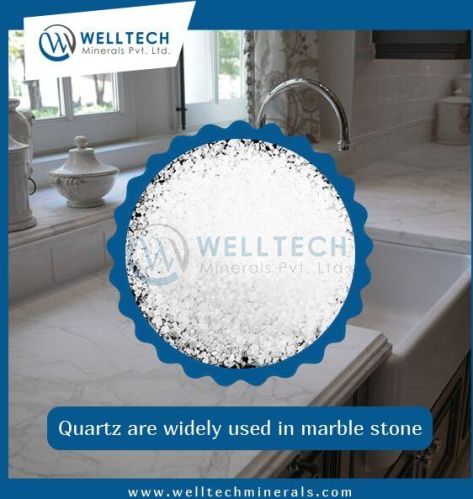 Quartz powder, Material : Quartz Stone