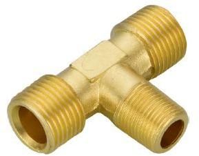 Atcab Brass Male Run Tee For Industrial