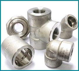 Inconel Socket Weld Fittings, Size : ½ ” NB – 4” NB