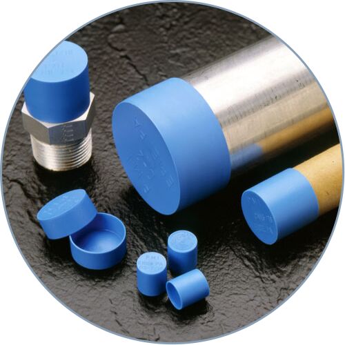 Low Density Polyethylene POLY END CAPS, Packaging Type : Blue