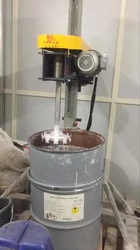 Semi Automatic Drum Stirrer Mixer