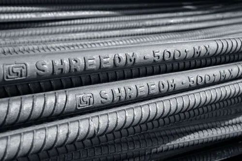 Round Shree Om TMT Bar, For Construction, Industry, Standard : AISI, ASTM, DIN