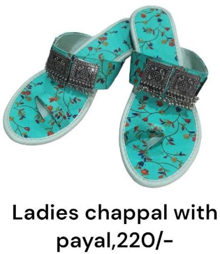 Ladies Kolhapuri Slipper, For Casual Wear, Party Wear, Feature : Comfortable, Durable, Light Weight