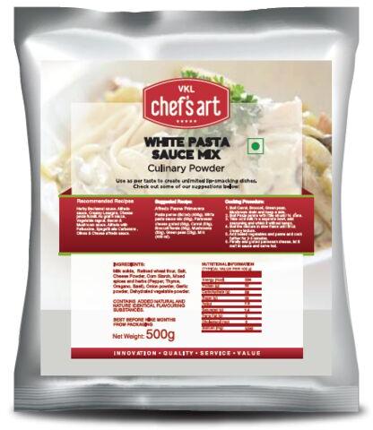 VKL-CHEFS ART White Pasta Sauce Mix, Packaging Type : 500g