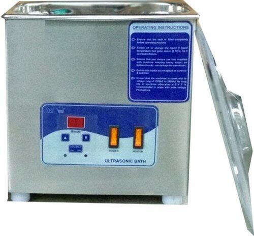 CM Techtronics Electric Metal Laboratory Ultrasonic Water Bath, Feature : Rugged, Safe Operations