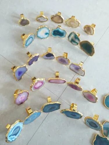 Agate Napkin Rings