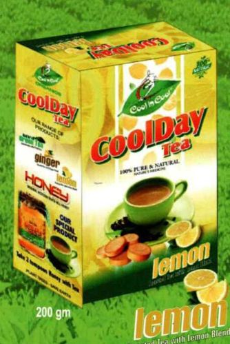 Cool In Cool Lemon Tea, Packaging Size : 200gm