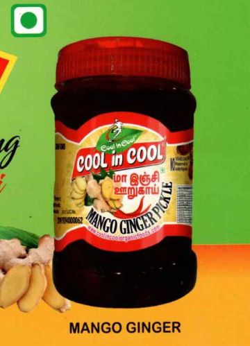 Cool In Cool Mango Ginger Pickle, Packaging Size : Glass Bottle