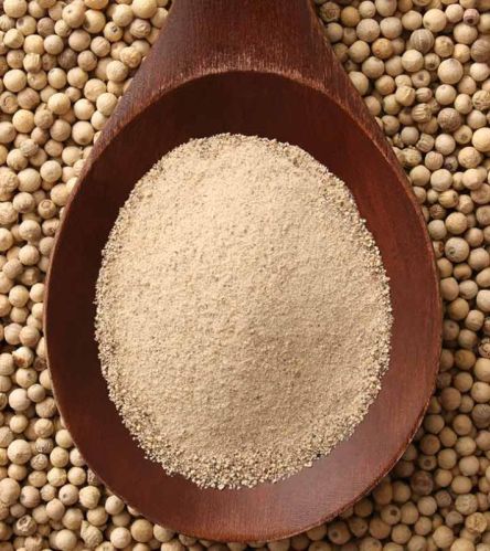 Indian Roots White Pepper Powder, For Cooking, Certification : FSSAI Certified