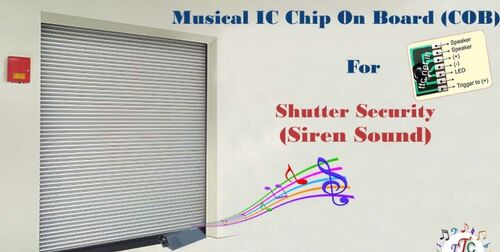 Siren Sound Module COB IC For Shutter Security