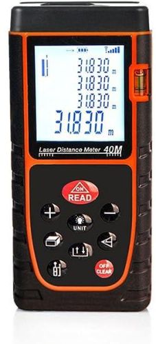 Plastic Laser Distance Meter, For Lenght Measurement, Area Measurement, Volume Measurement, Pythagorean Measurement