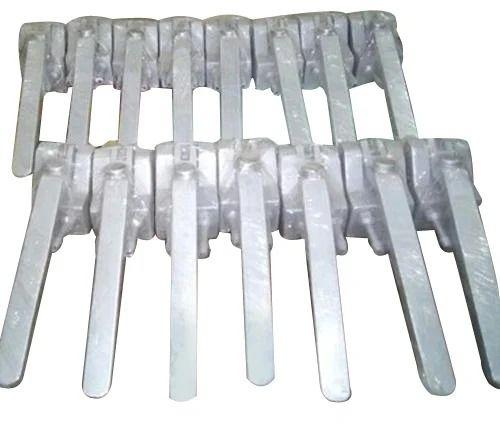 Polished Aluminium Deadman Handle, Length : 6inch