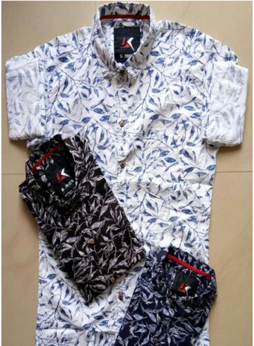 Printed Cotton Casual Shirt