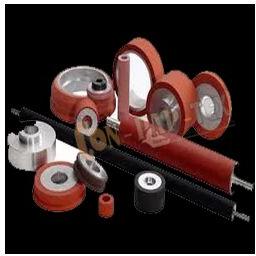 Conpaptex Equipments Silicone Rubber Roller, Length : 0mm To 5500mm