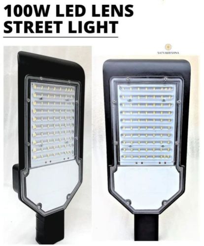 Black >90 100W LED Lens Street Light, Model Number : 100WSL