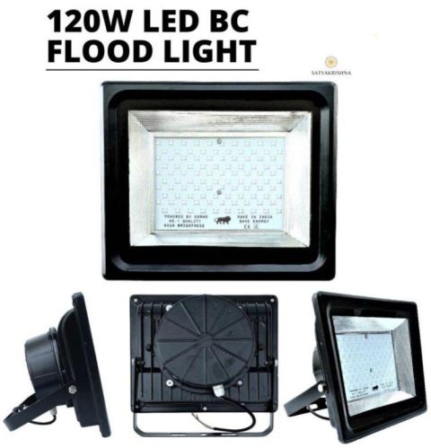 >90 120W LED BC Flood Light, For Shop, Market, Malls, Home, Garden, Body Color : Black