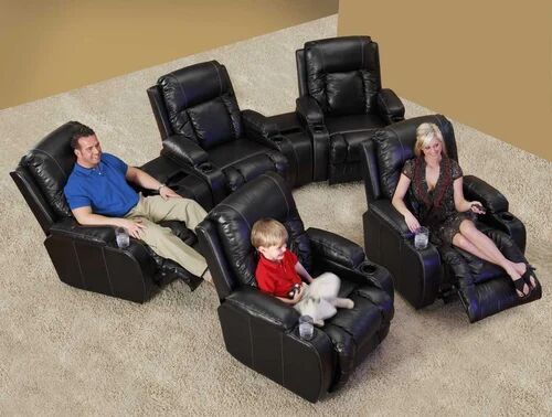 Genuine Leatherite Living Room Recliner